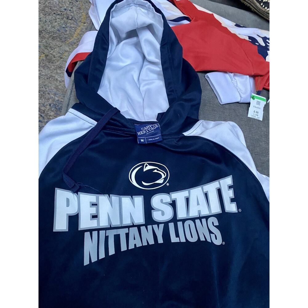 Penn State Nittany Lions Navy Blue Hoodie Pullover Size M by Campus Heritage